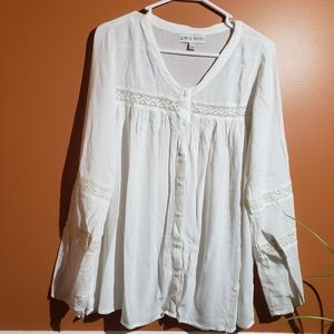 Knox Rose Peasant Blouse
